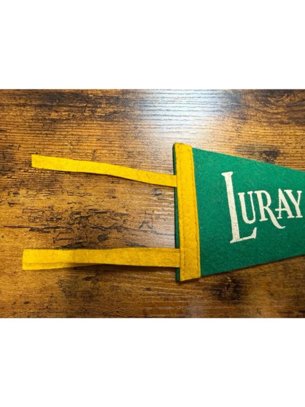 Vintage Luray Caverns, Va mini pennant